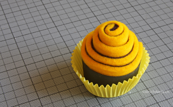 Filz Cupcake