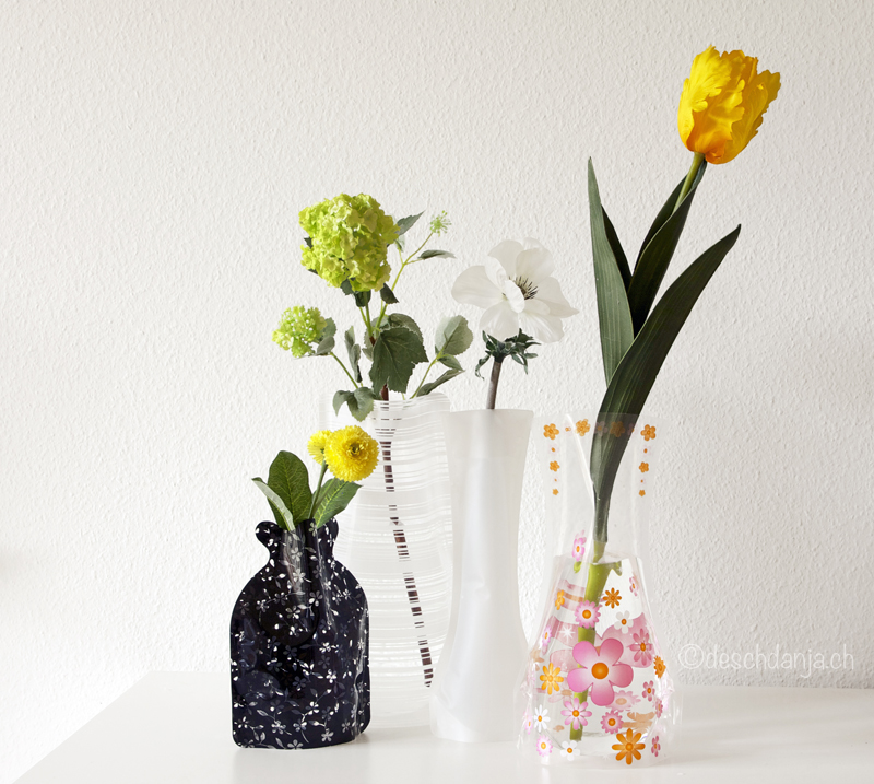 Faltbare Blumenvase