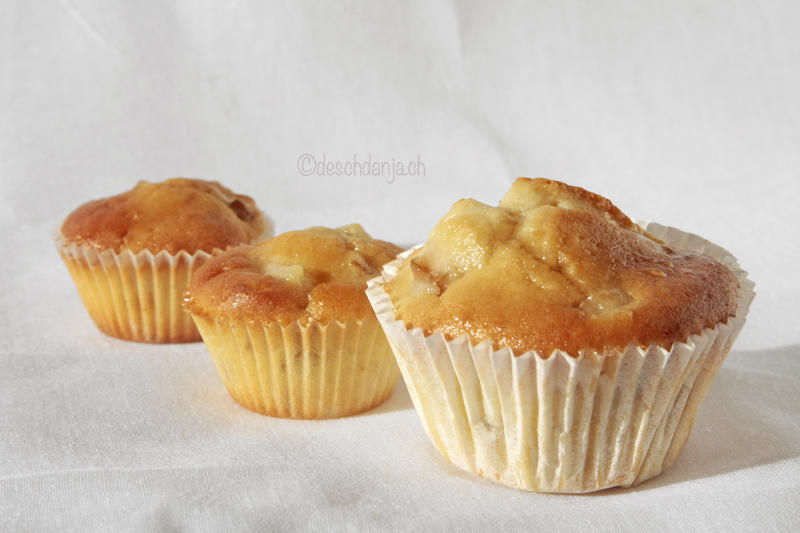 Birnen Mohn Muffins