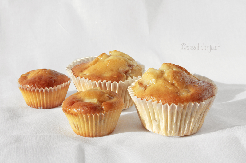 Birnen Mohn Muffins