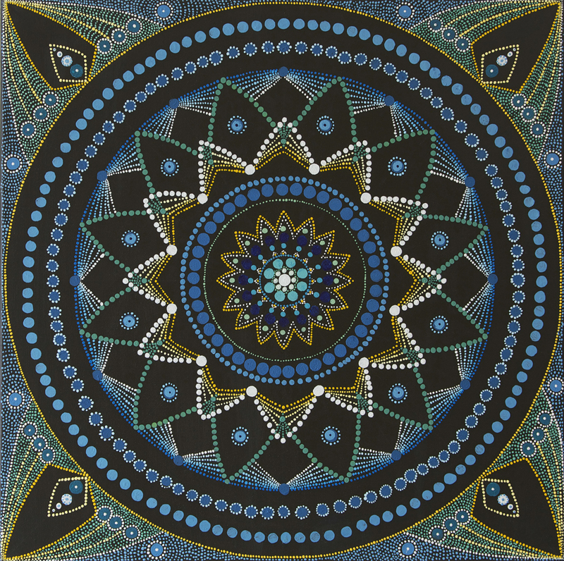 Dot Painting Mandala