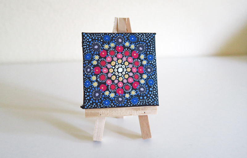 Art on mini canvas