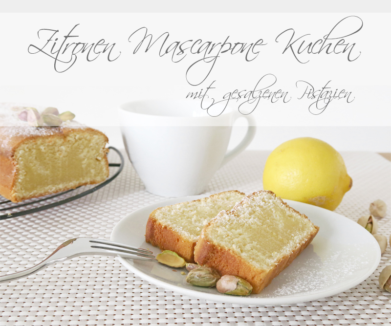Zitronen Mascarpone Kuchen