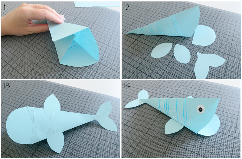 Moving Paper Fish