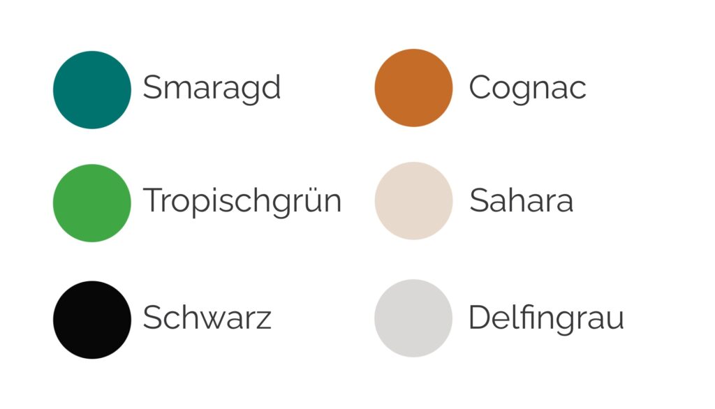 Verwendete Fimo Soft Farben für die Fimo Sukkulenten